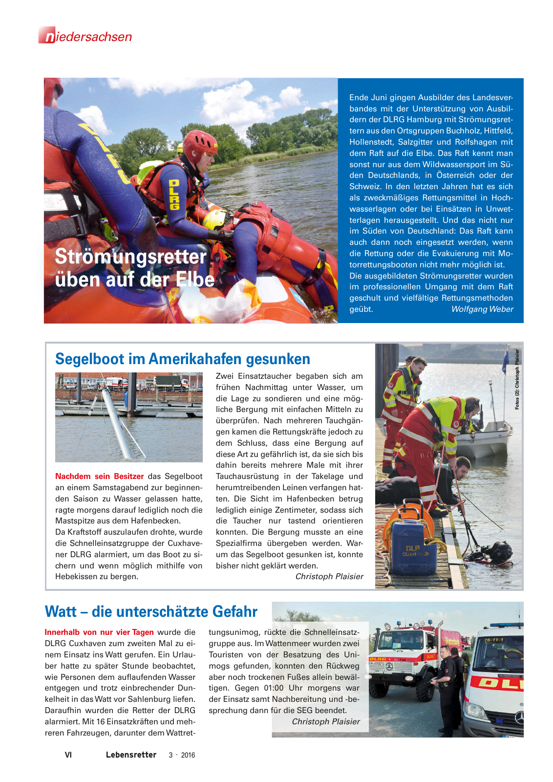 Vorschau Lebensretter 3/2016 - Regionalausgabe Niedersachsen Seite 8