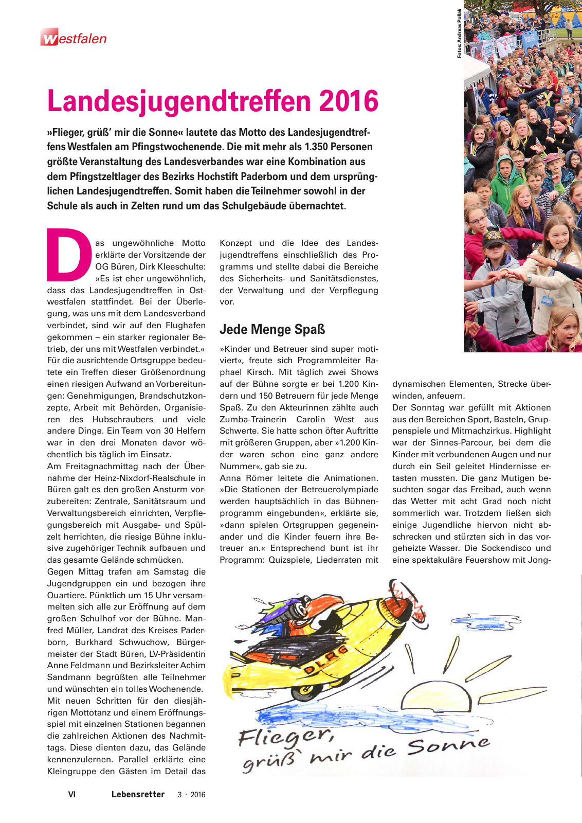 Vorschau Lebensretter 3/2016 - Regionalausgabe Westfalen Seite 8