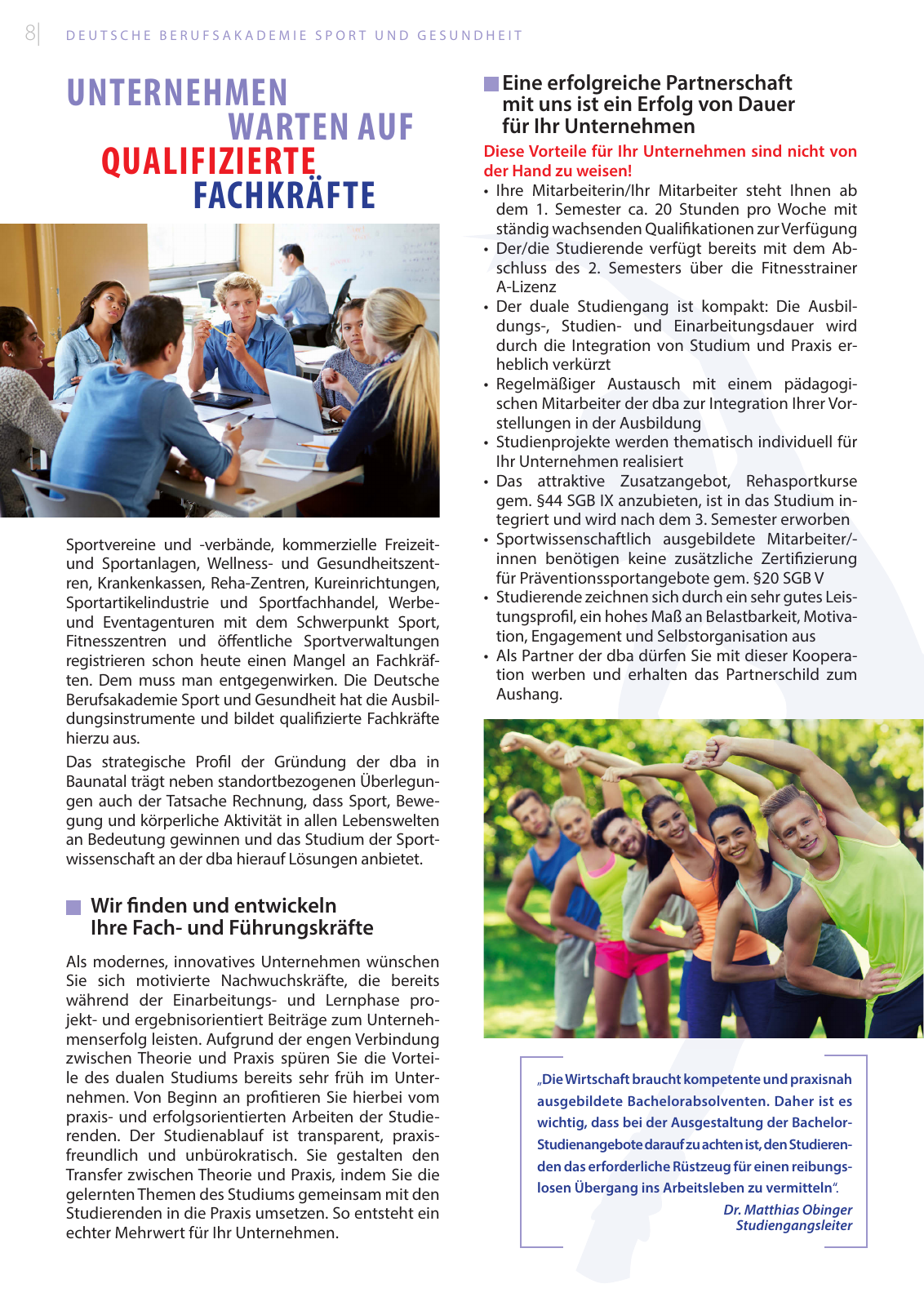 Vorschau DFLV // Ausbildungsprogramm 2018 Seite 8