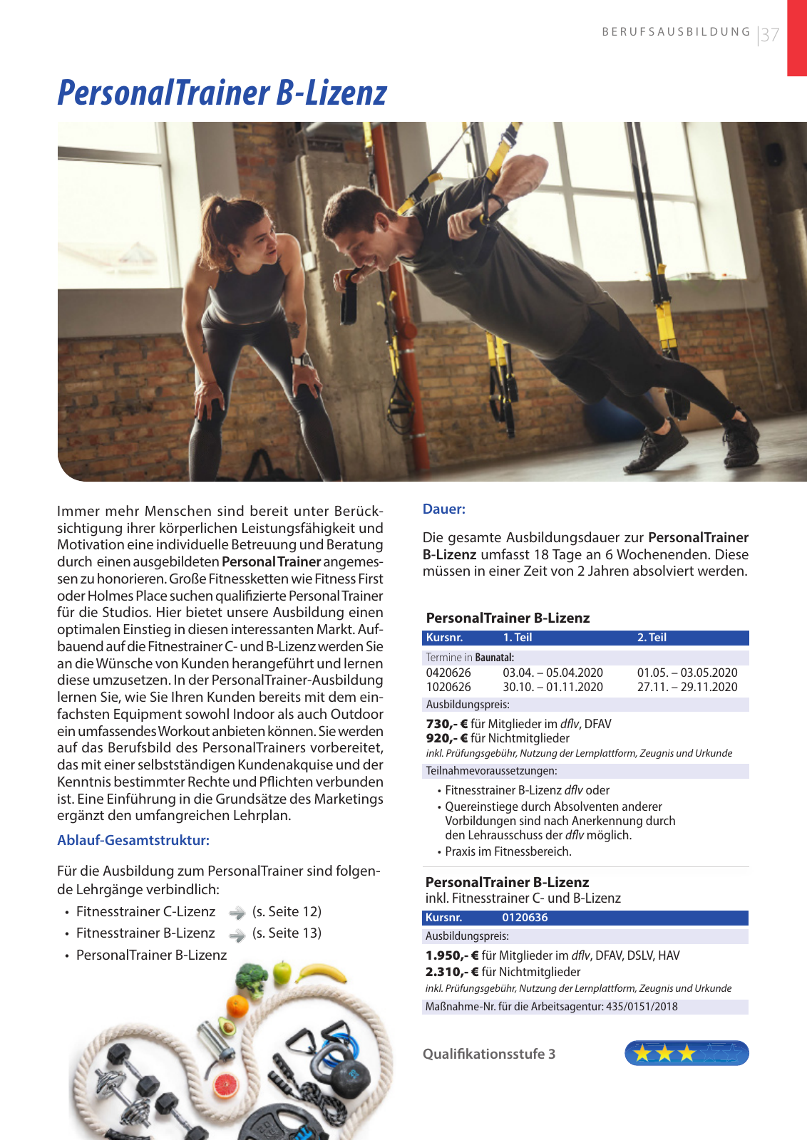 Vorschau DFLV // Ausbildungsprogramm 2020 Seite 37