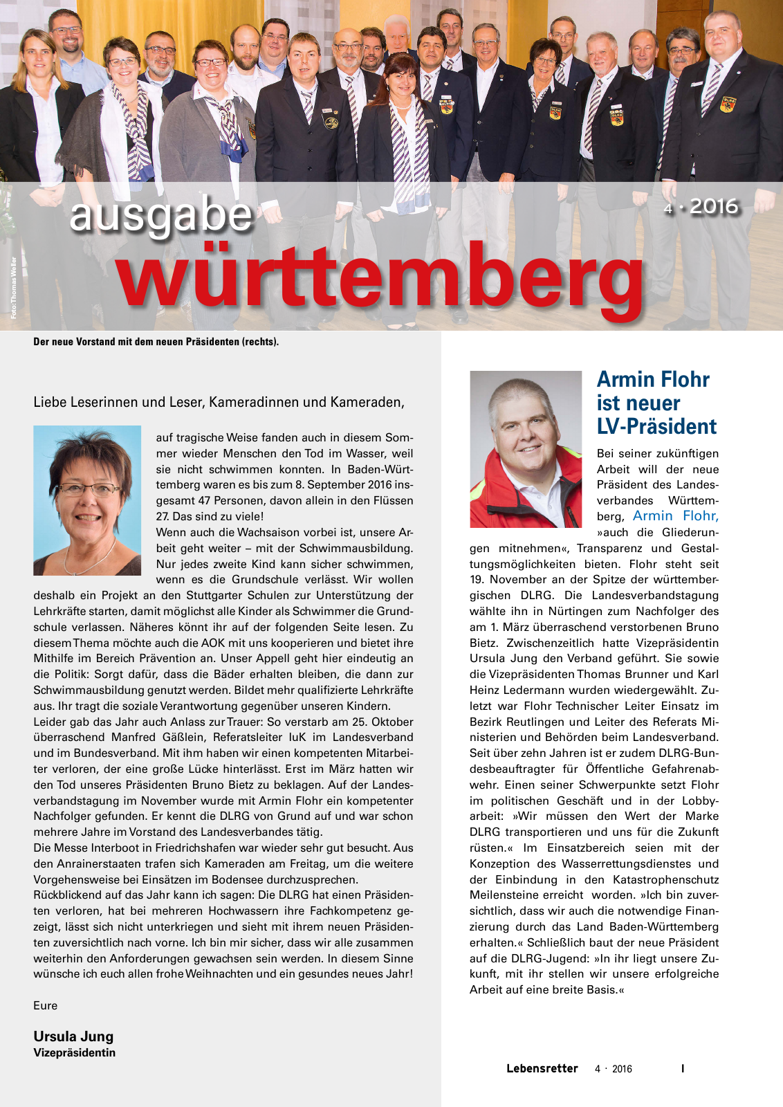 Vorschau Lebensretter 4/2016 - Regionalausgabe Württemberg Seite 3