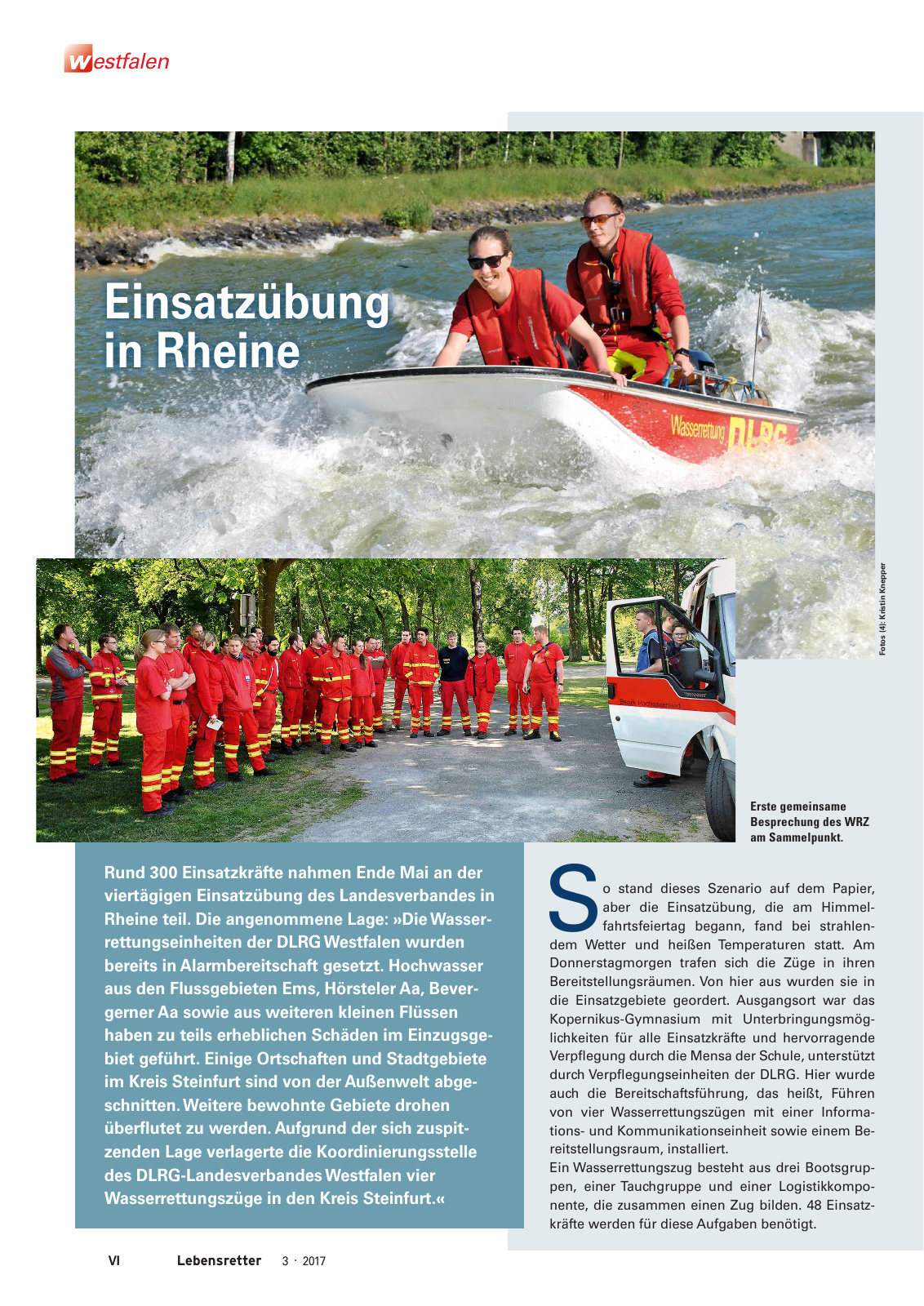 Vorschau Lebensretter 3/2017 - Regionalausgabe Westfalen Seite 8