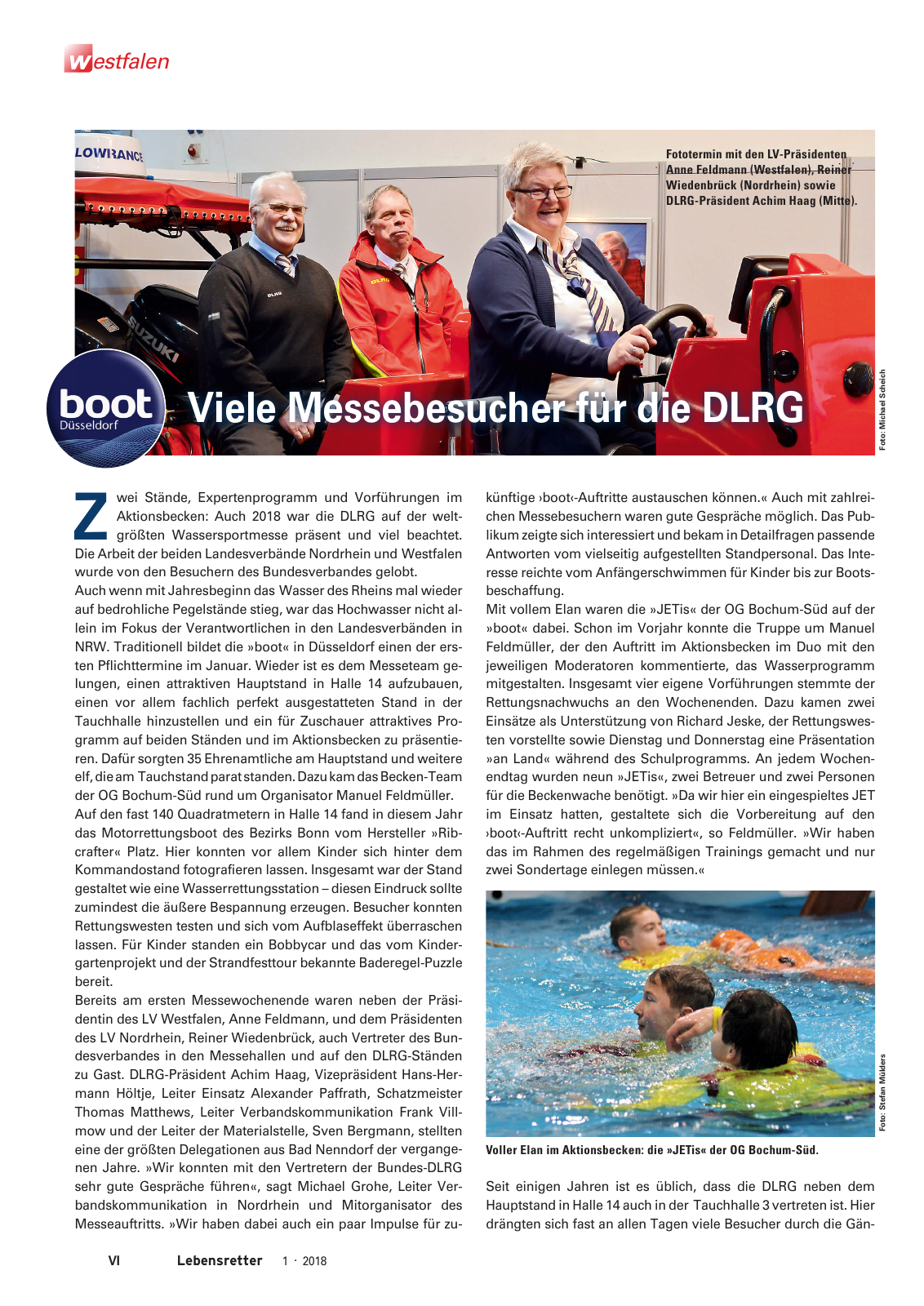 Vorschau Lebensretter 1/2018 - Regionalausgabe Westfalen Seite 8