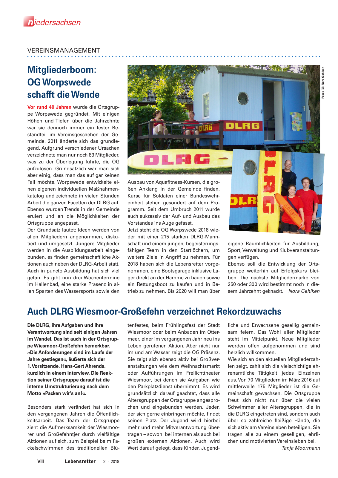 Vorschau Lebensretter 2/2018 - Regionalausgabe Niedersachsen Seite 10
