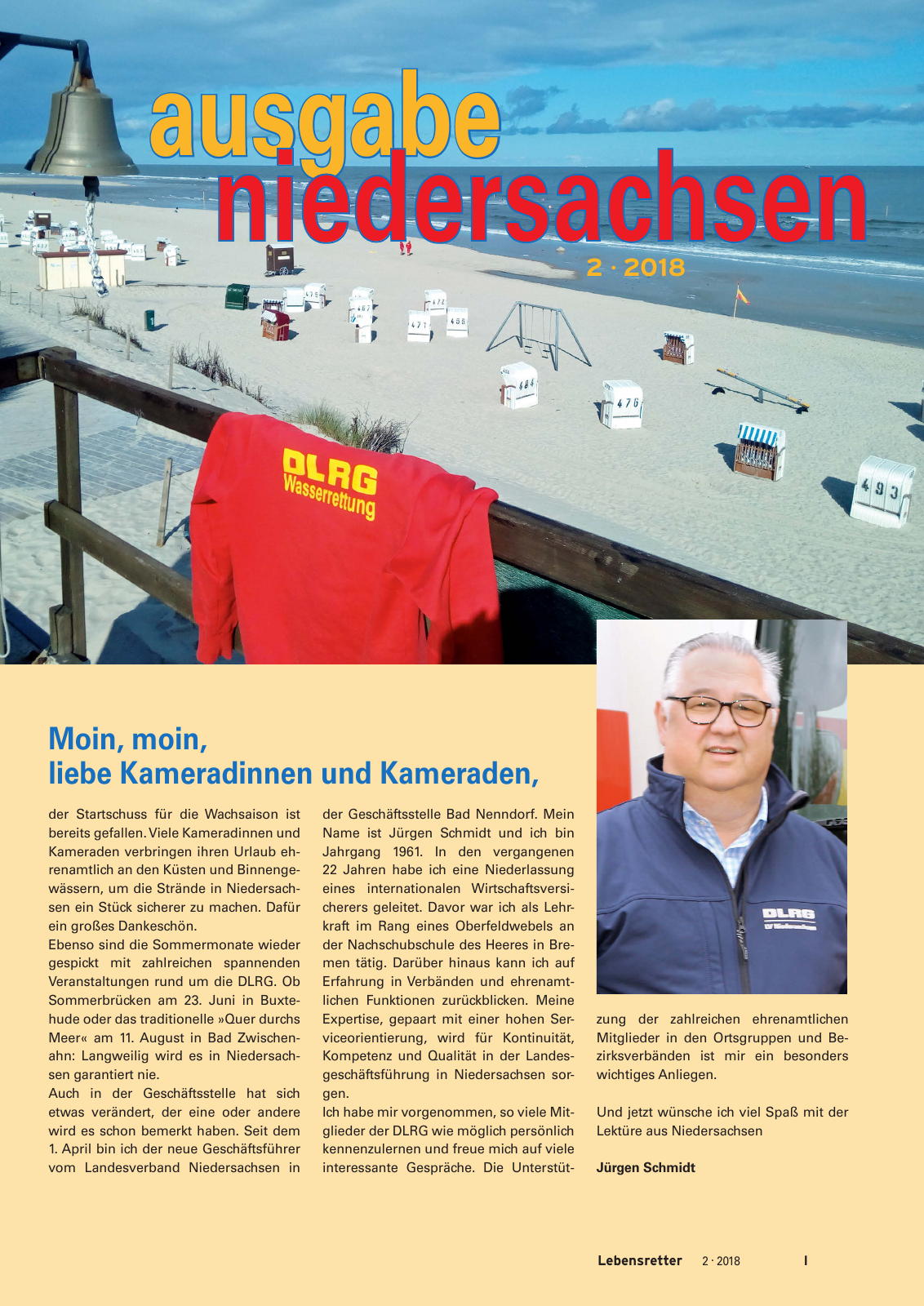 Vorschau Lebensretter 2/2018 - Regionalausgabe Niedersachsen Seite 3