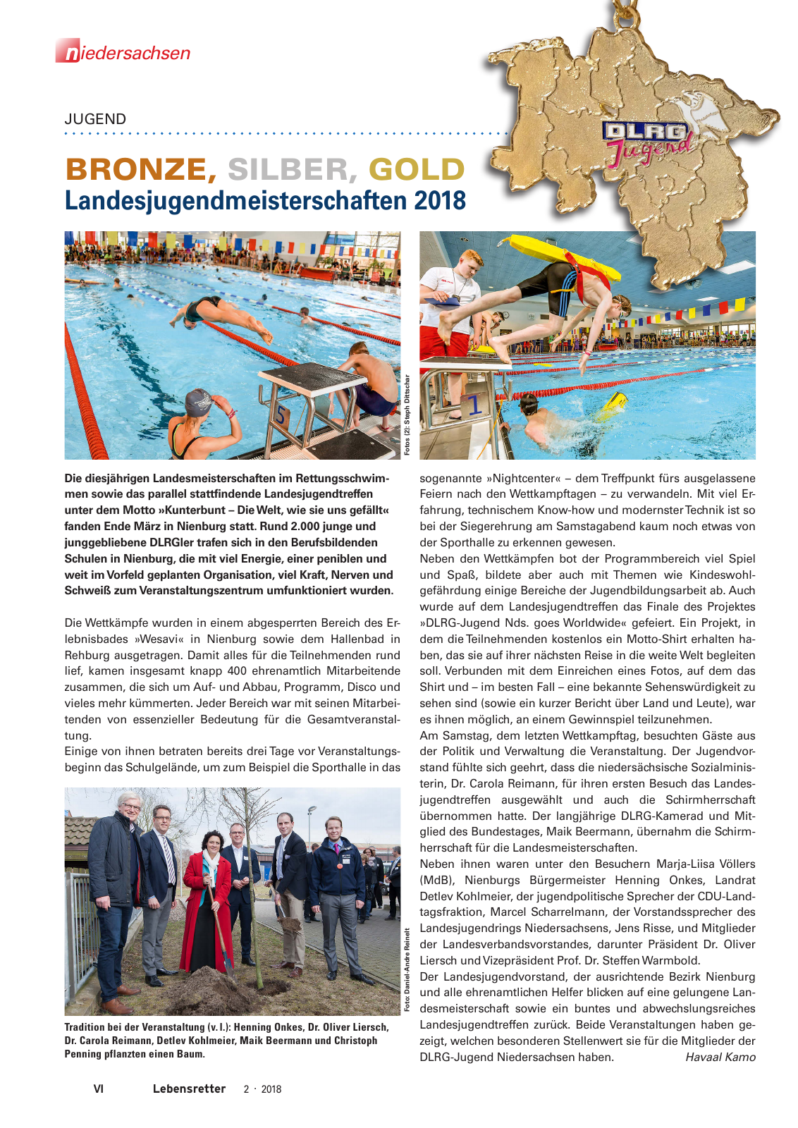 Vorschau Lebensretter 2/2018 - Regionalausgabe Niedersachsen Seite 8