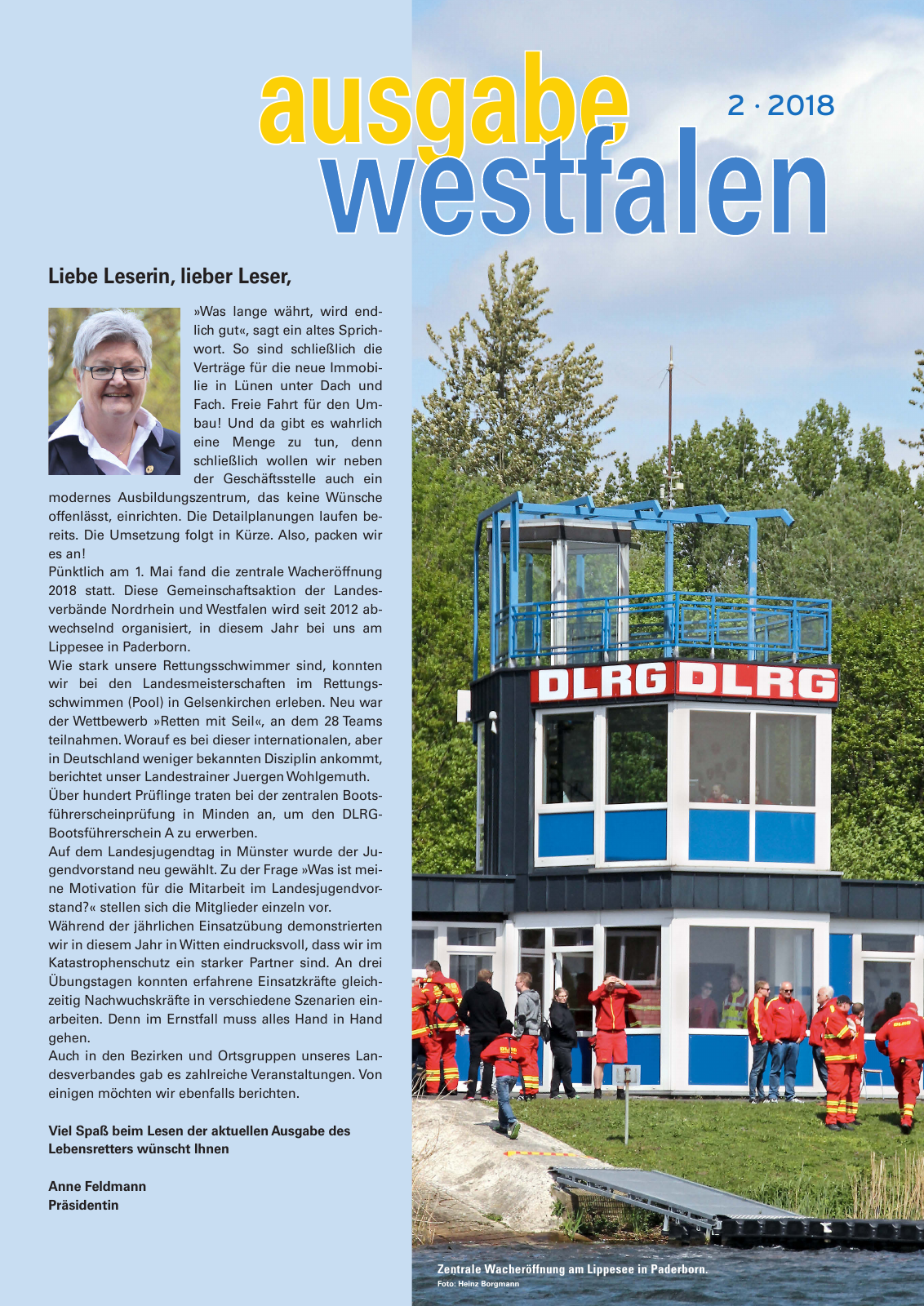 Vorschau Lebensretter 2/2018 - Regionalausgabe Westfalen Seite 3
