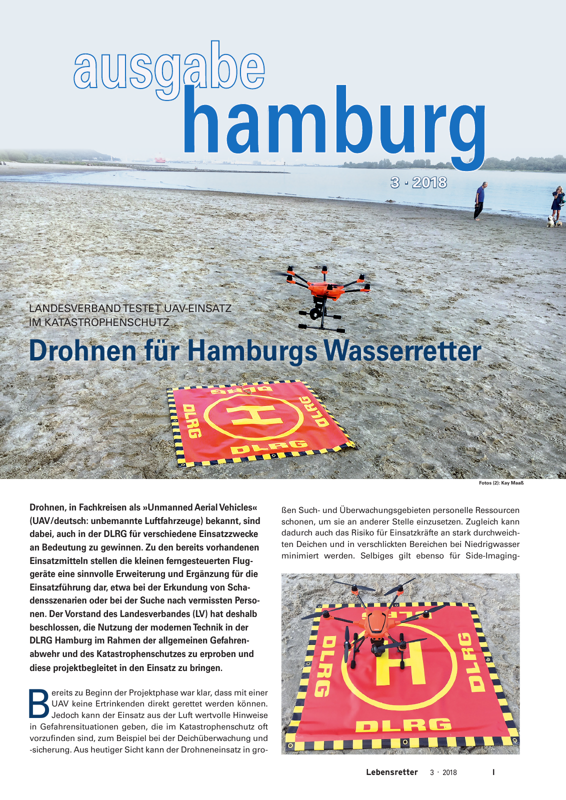 Vorschau Lebensretter 3/2018 - Regionalausgabe Hamburg Seite 3