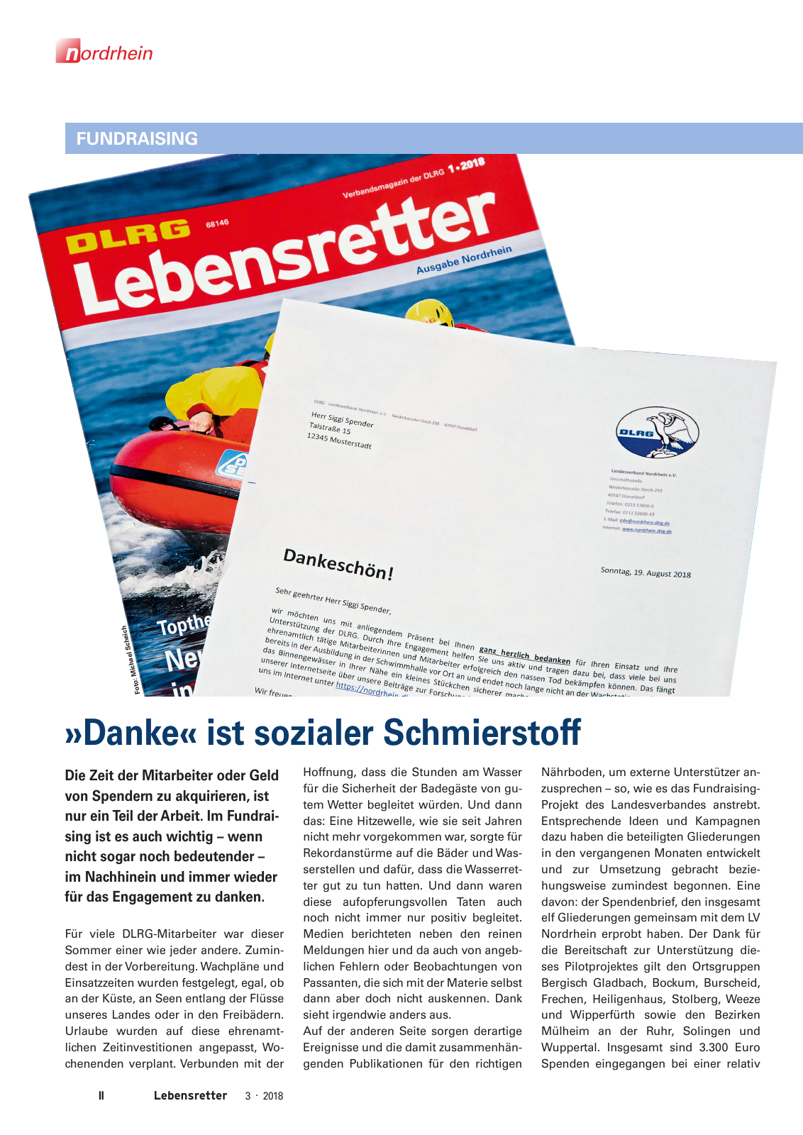 Vorschau Lebensretter 3/2018 - Regionalausgabe Nordrhein Seite 4