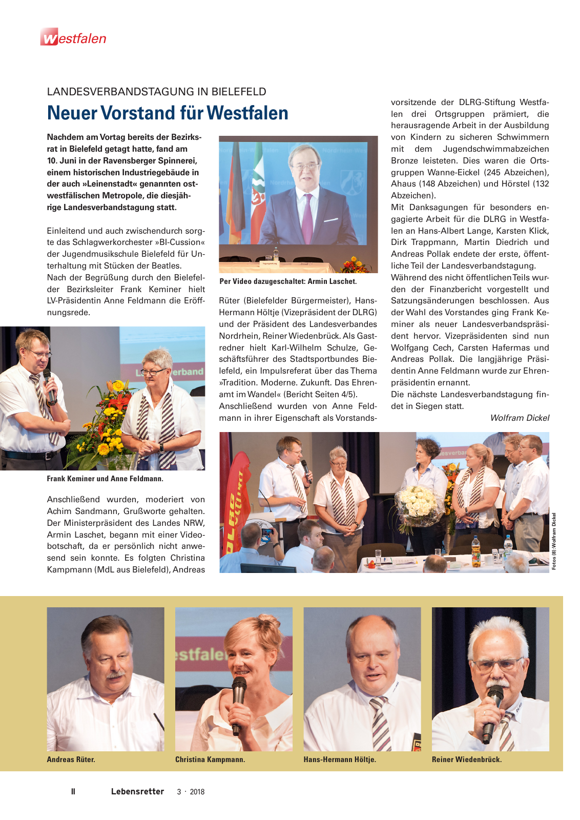 Vorschau Lebensretter 3/2018 - Regionalausgabe Westfalen Seite 4
