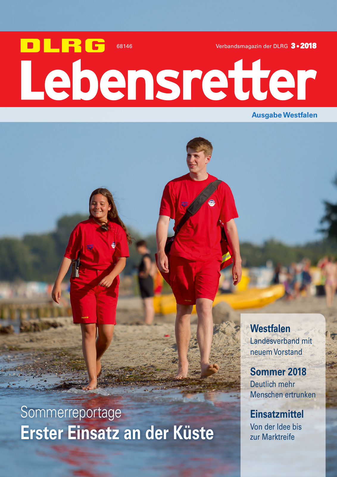 Vorschau Lebensretter 3/2018 - Regionalausgabe Westfalen Seite 1