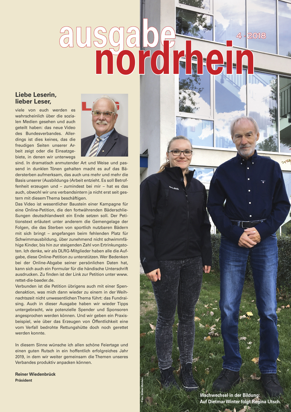 Vorschau Lebensretter 4/2018 - Regionalausgabe Nordrhein Seite 3