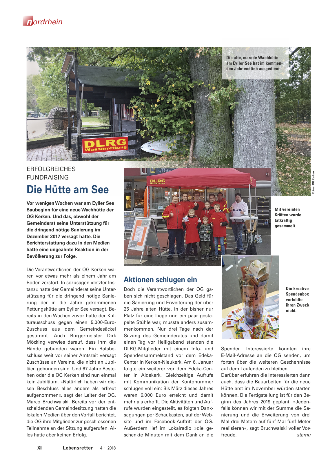 Vorschau Lebensretter 4/2018 - Regionalausgabe Nordrhein Seite 14