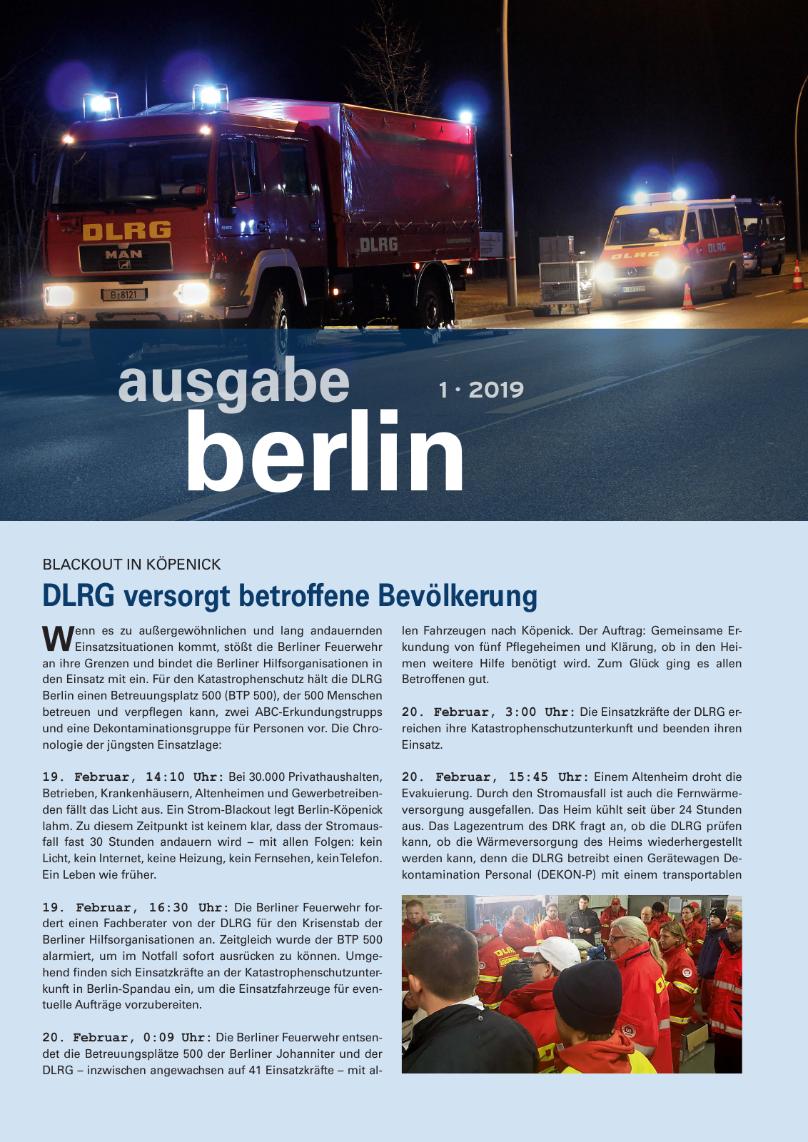 Vorschau Lebensretter 1/2019 –  Regionalausgabe Berlin Seite 3