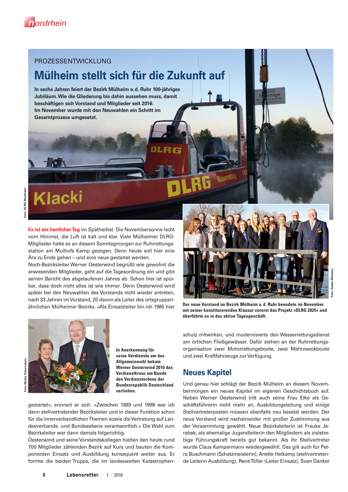 Vorschau Lebensretter 1/2019 –  Regionalausgabe Nordrhein Seite 4