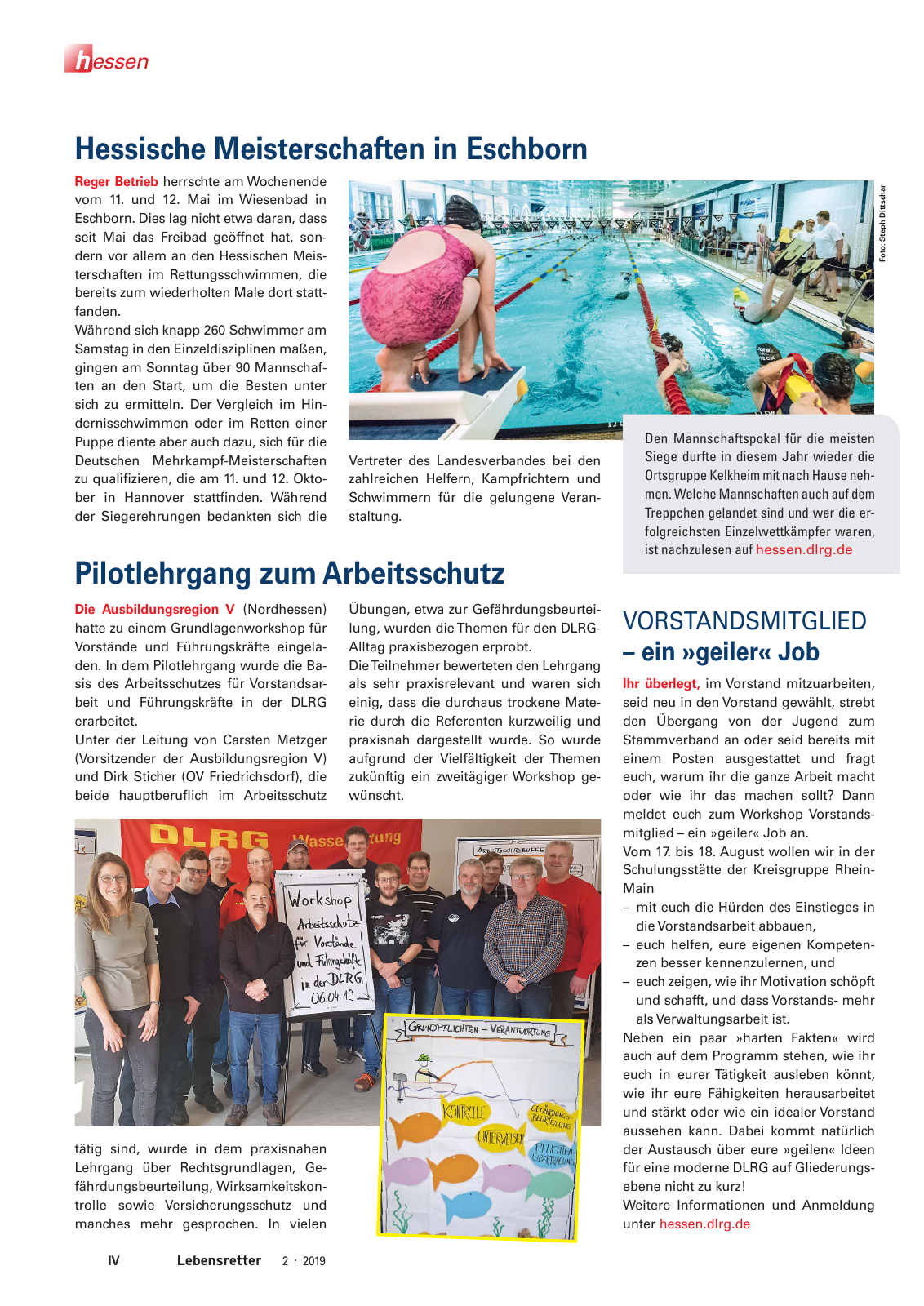 Vorschau Lebensretter 2/2019 - Hessen Regionalausgabe Seite 6
