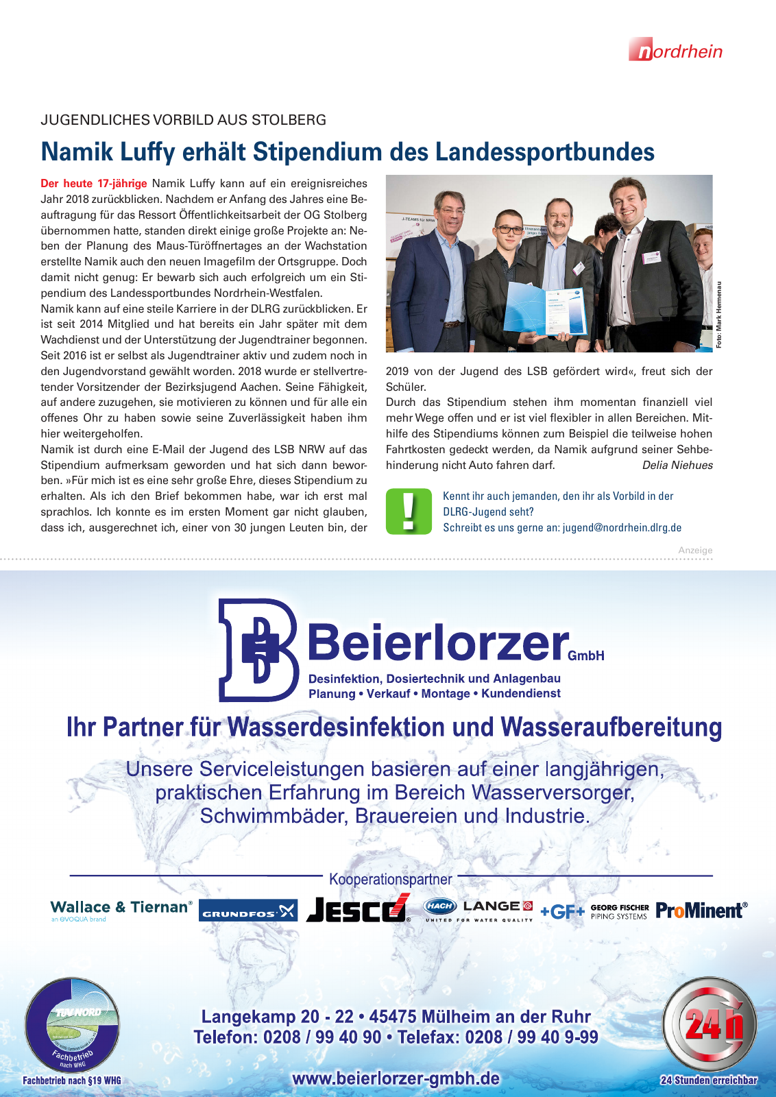 Vorschau Lebensretter 2/2019 - Nordrhein Regionalausgabe Seite 11