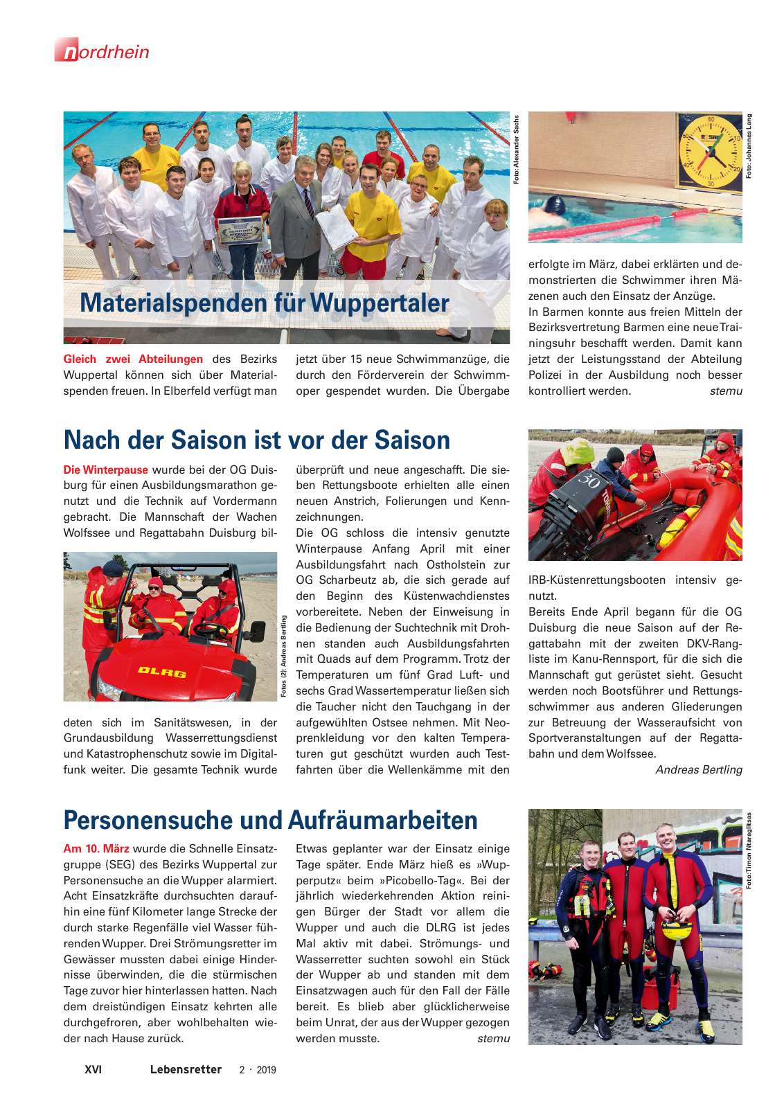 Vorschau Lebensretter 2/2019 - Nordrhein Regionalausgabe Seite 18