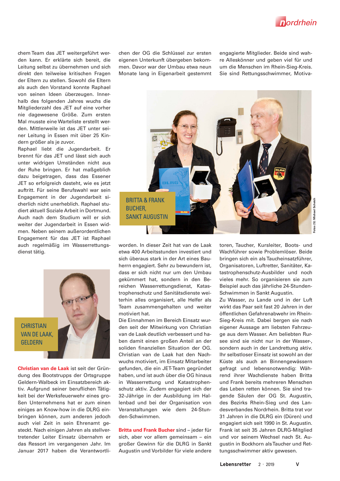 Vorschau Lebensretter 2/2019 - Nordrhein Regionalausgabe Seite 7
