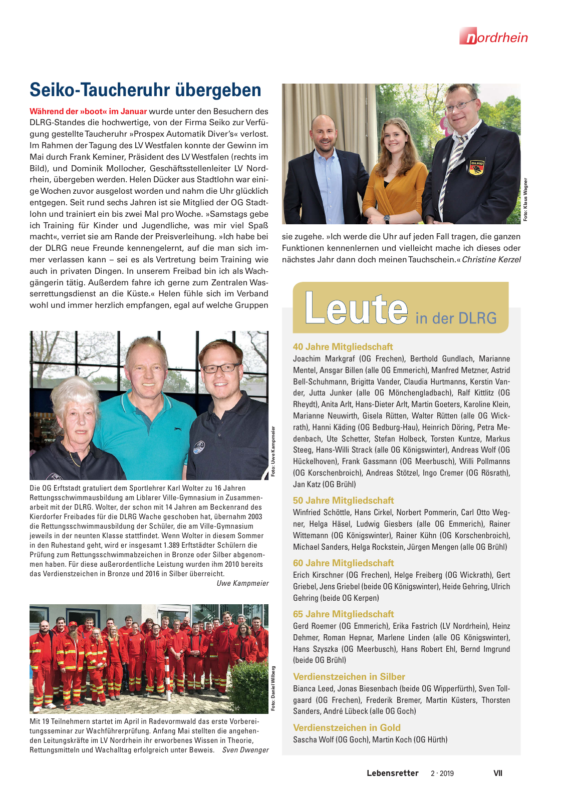 Vorschau Lebensretter 2/2019 - Nordrhein Regionalausgabe Seite 9