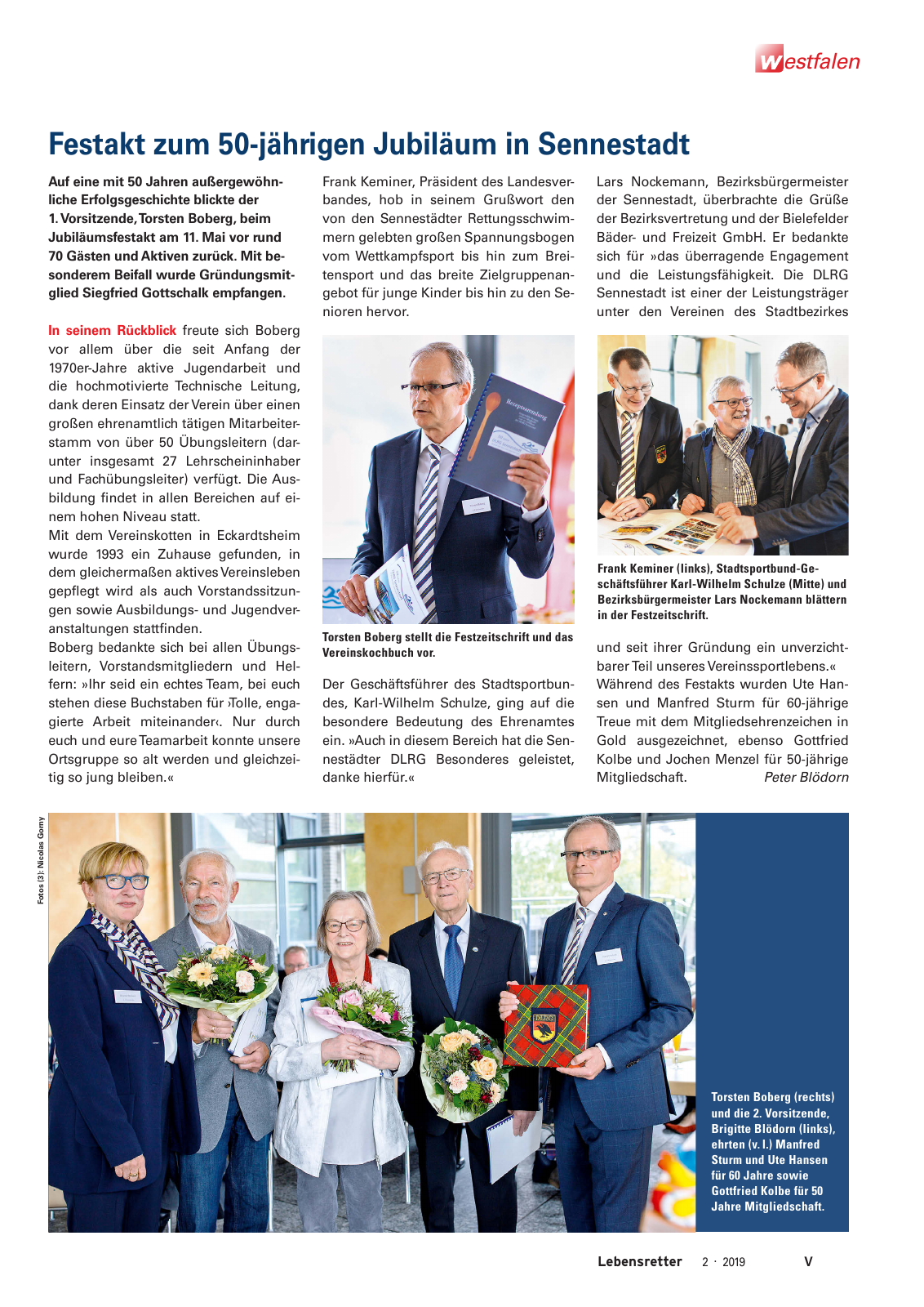 Vorschau Lebensretter 2/2019 - Westfalen Regionalausgabe Seite 7