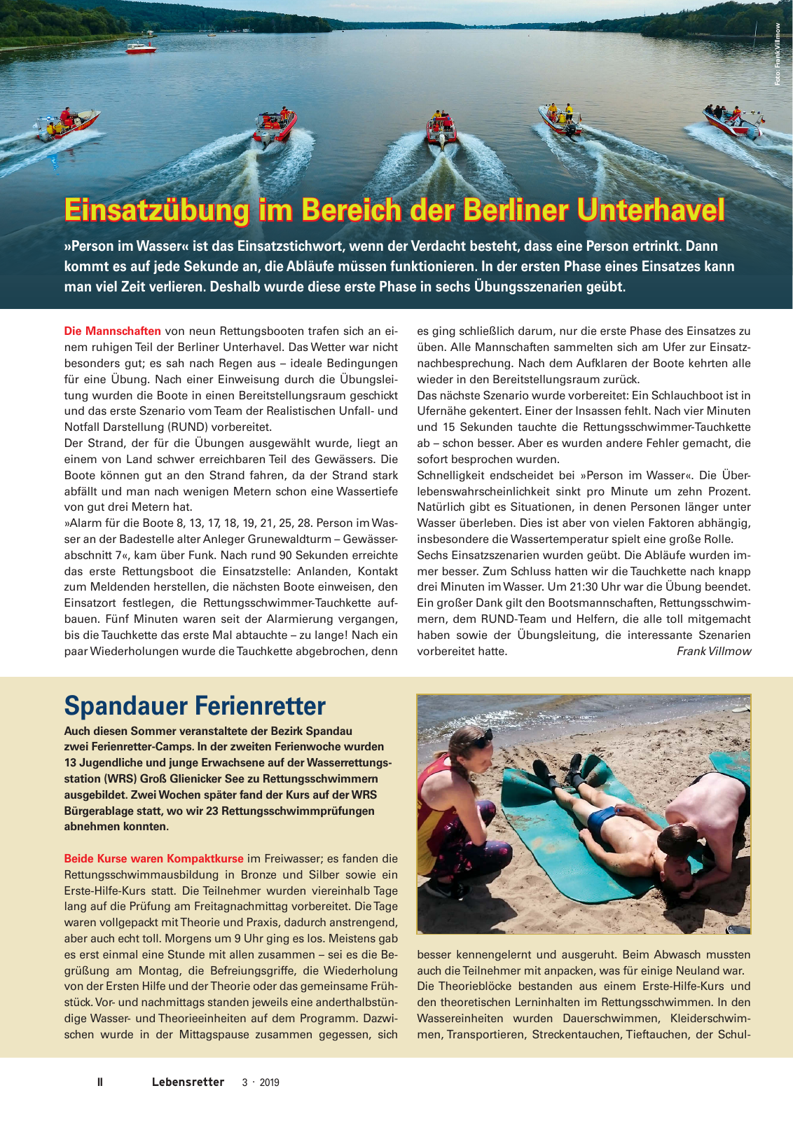 Vorschau Lebensretter 3/2019 - Berlin Regionalausgabe Seite 4