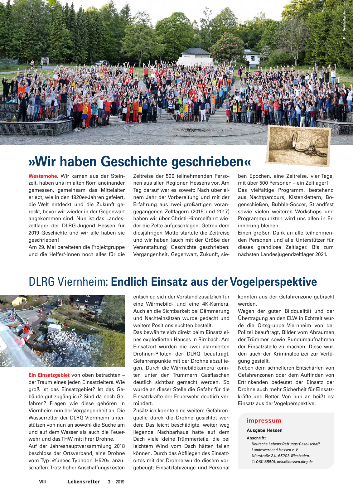 Vorschau Lebensretter 3/2019 - Hessen Regionalausgabe Seite 10