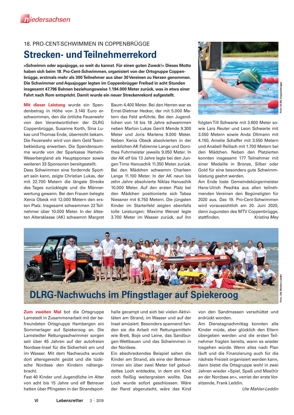 Vorschau Lebensretter 3/2019 - Niedersachsen Regionalausgabe Seite 8