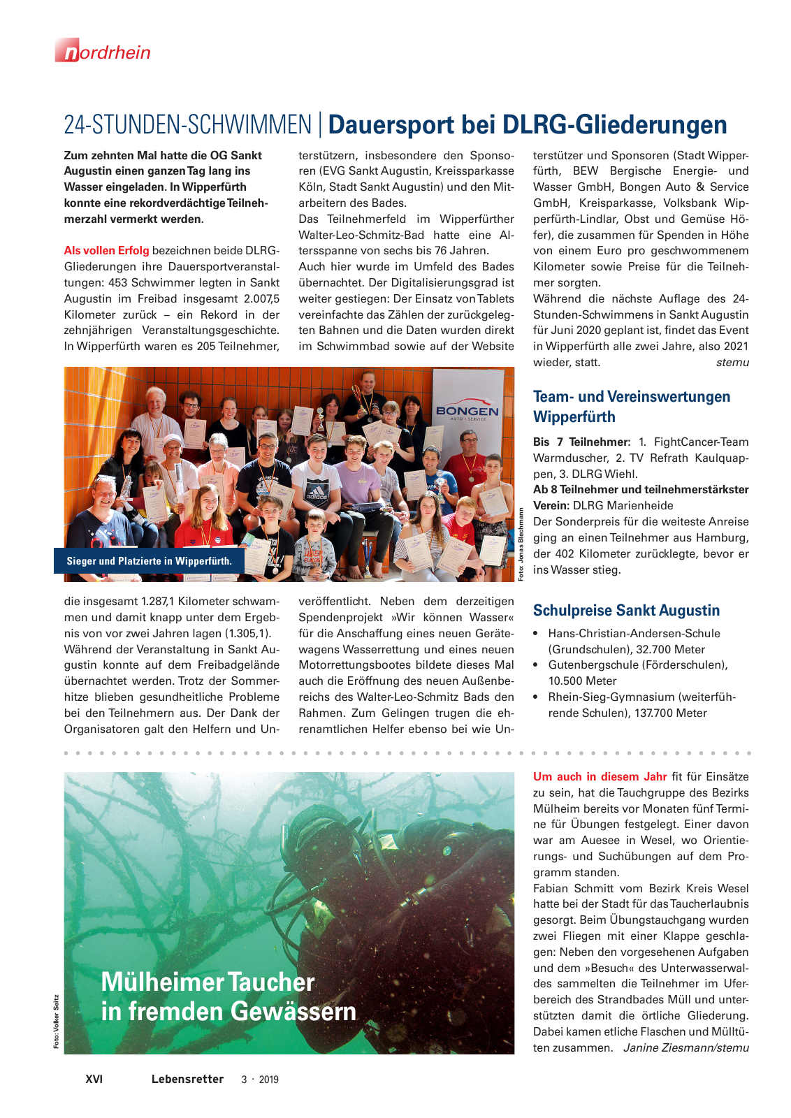 Vorschau Lebensretter 3/2019 - Nordrhein Regionalausgabe Seite 18