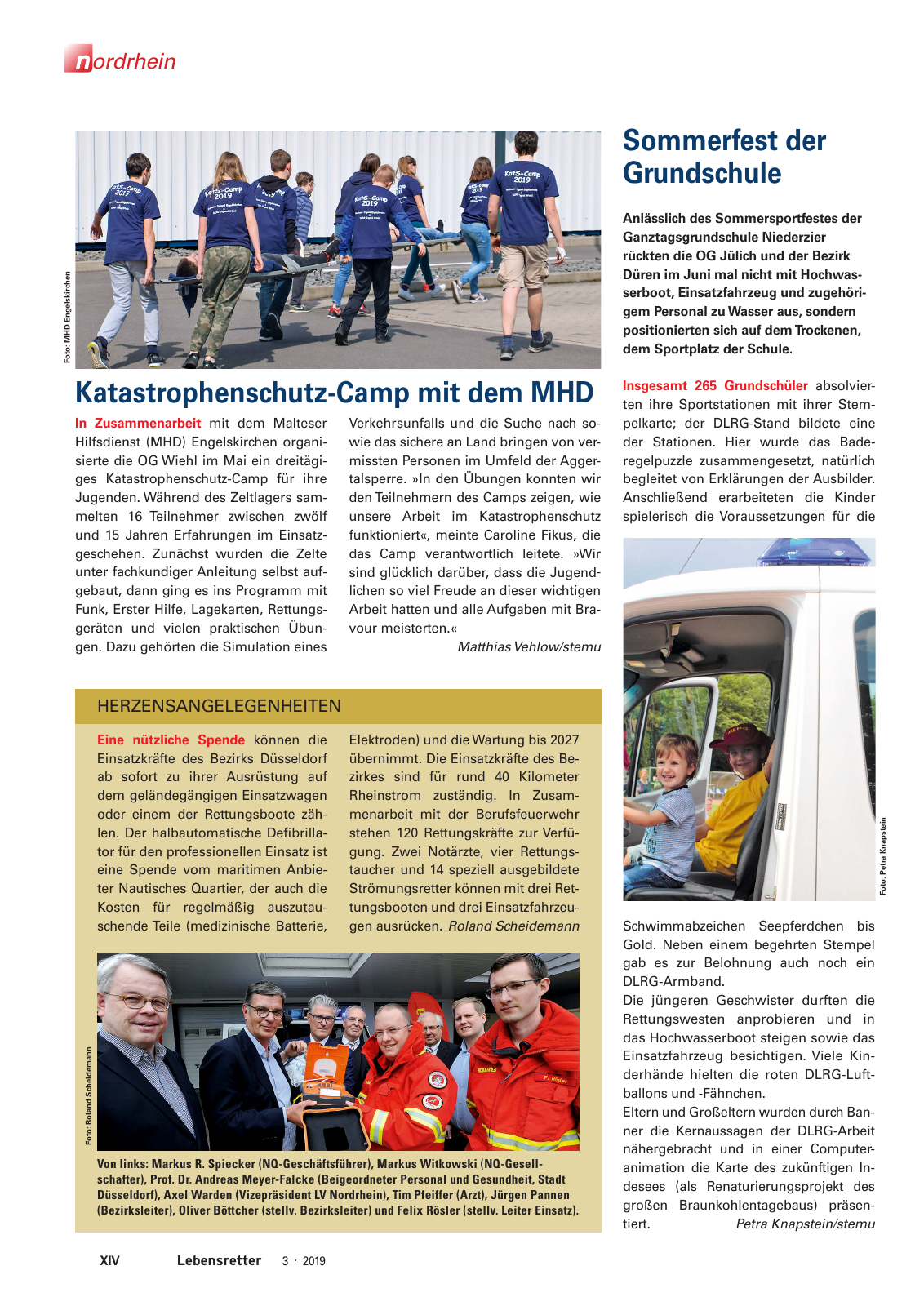 Vorschau Lebensretter 3/2019 - Nordrhein Regionalausgabe Seite 16
