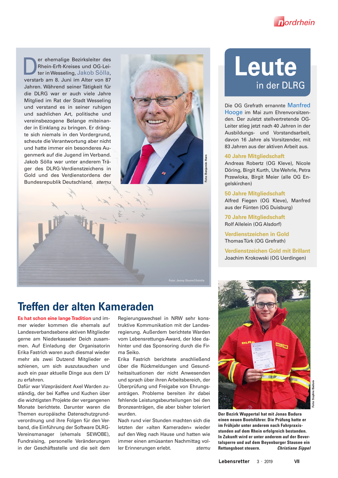 Vorschau Lebensretter 3/2019 - Nordrhein Regionalausgabe Seite 9