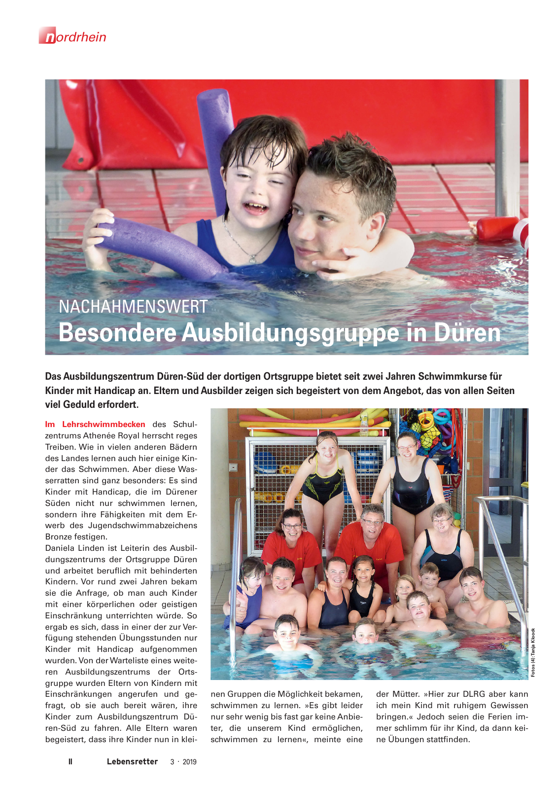 Vorschau Lebensretter 3/2019 - Nordrhein Regionalausgabe Seite 4