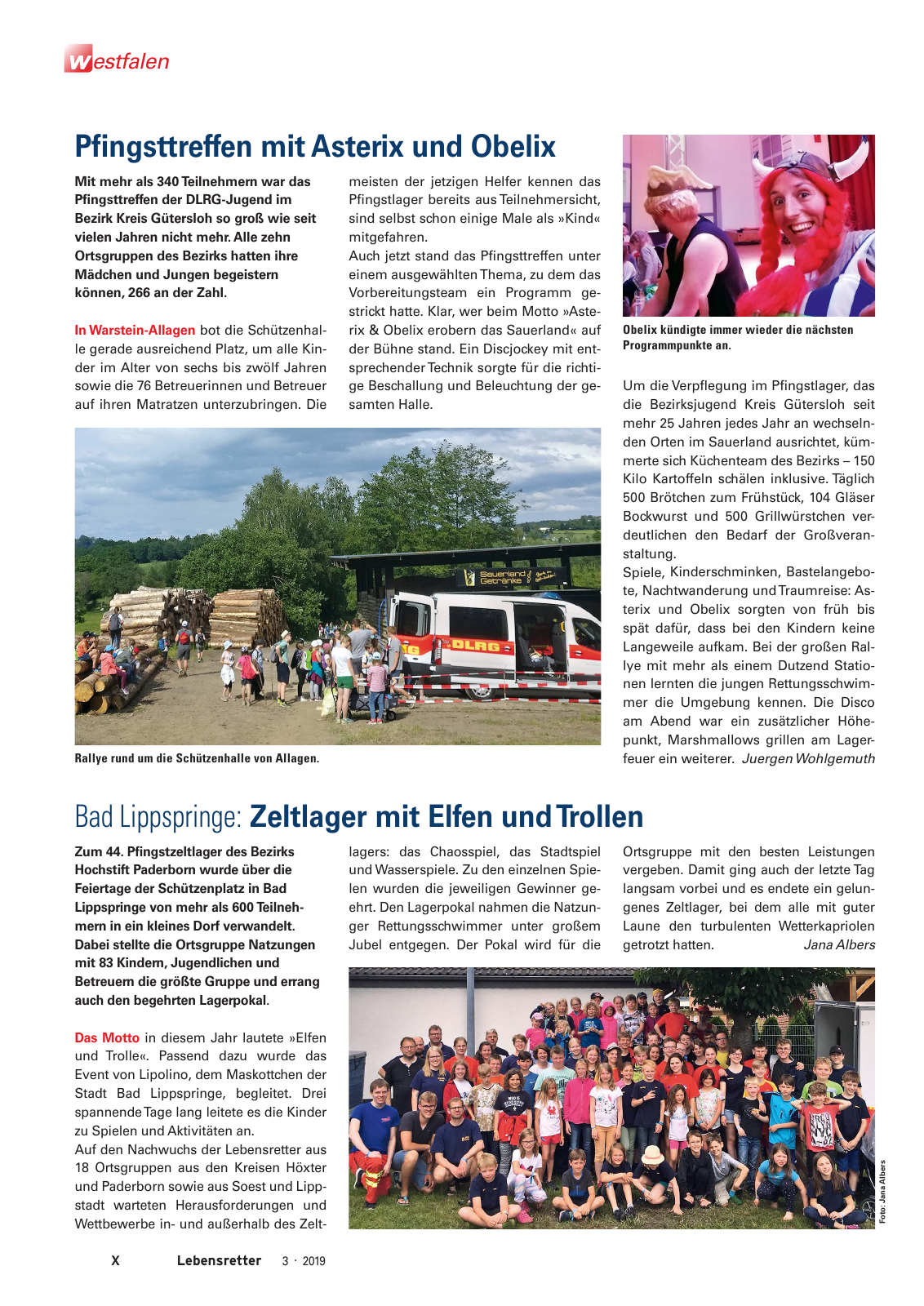 Vorschau Lebensretter 3/2019 - Westfalen Regionalausgabe Seite 12