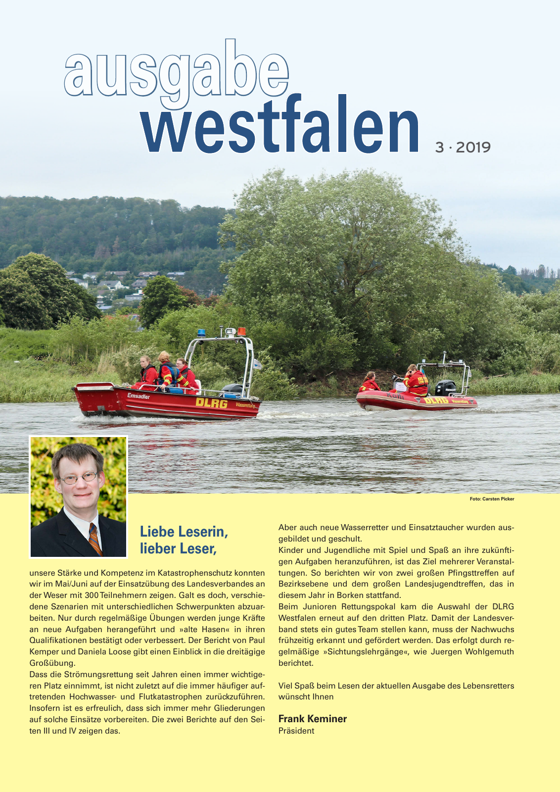 Vorschau Lebensretter 3/2019 - Westfalen Regionalausgabe Seite 3