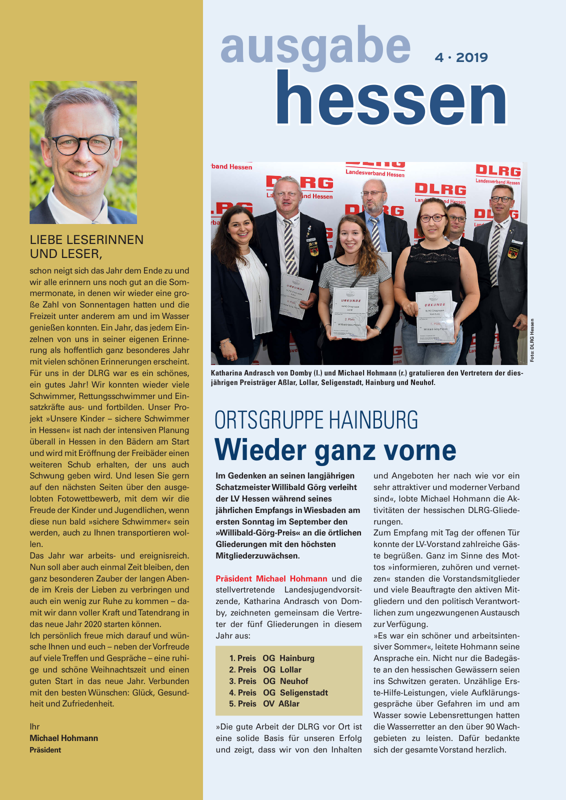 Vorschau Lebensretter 4/2019 -  Hessen Regionalausgabe Seite 3