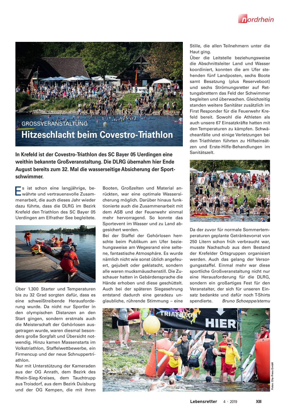 Vorschau Lebensretter 4/2019 -  Nordrhein Regionalausgabe Seite 15