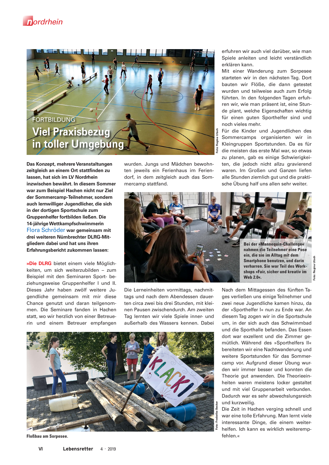 Vorschau Lebensretter 4/2019 -  Nordrhein Regionalausgabe Seite 8