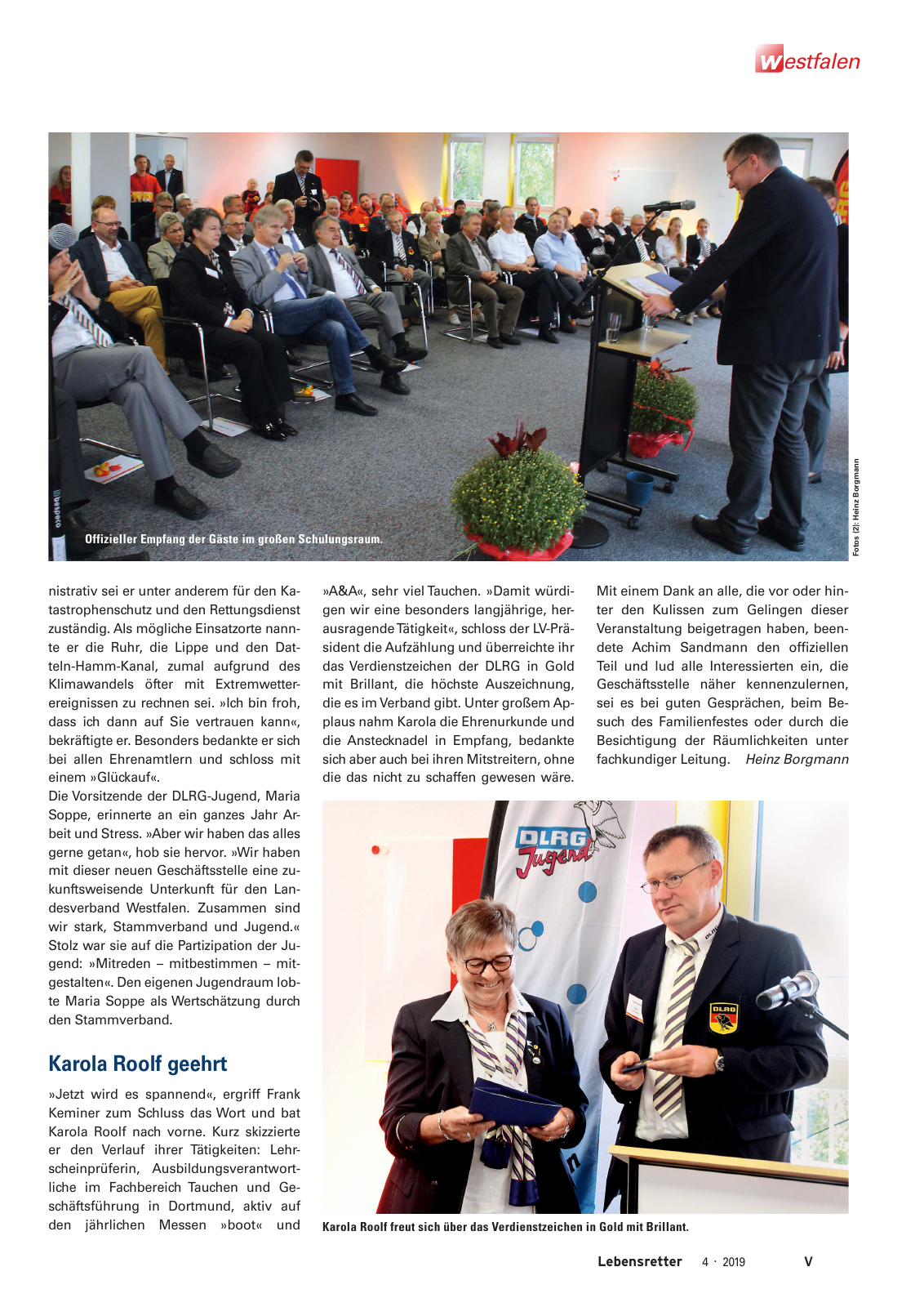 Vorschau Lebensretter 4/2019 -  Westfalen Regionalausgabe Seite 7