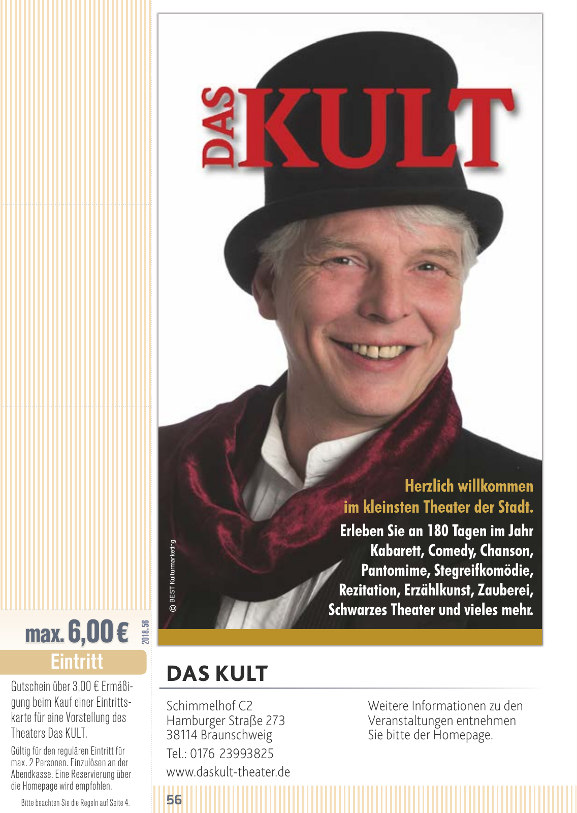 Vorschau FLIPS Gutscheinbuch 2018 Seite 56
