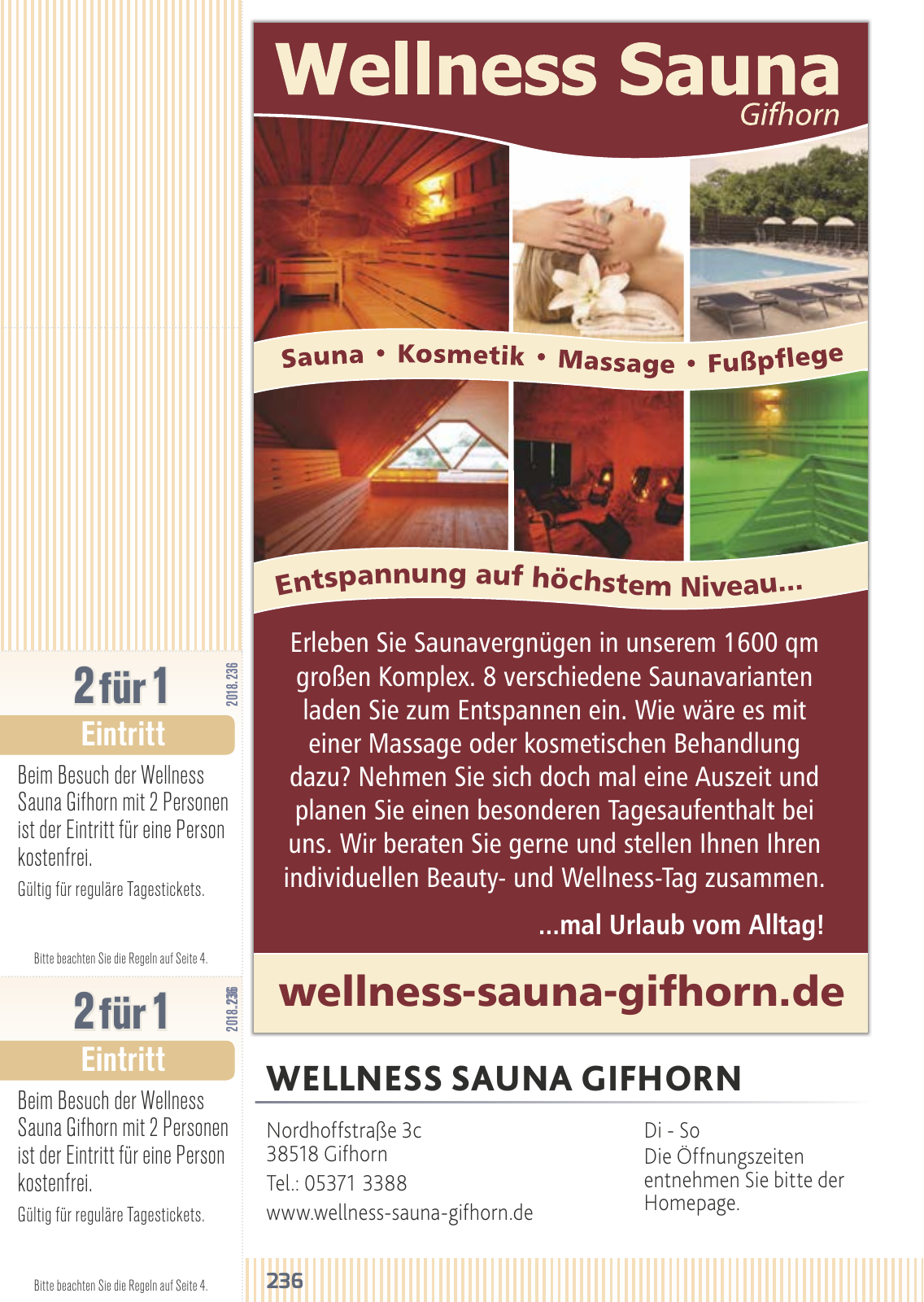 Vorschau FLIPS Gutscheinbuch 2018 Seite 236