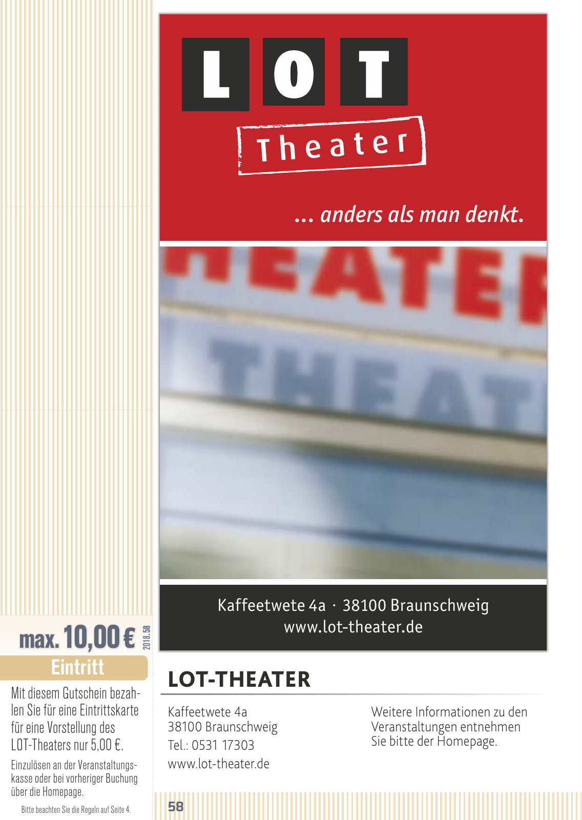 Vorschau FLIPS Gutscheinbuch 2018 Seite 58