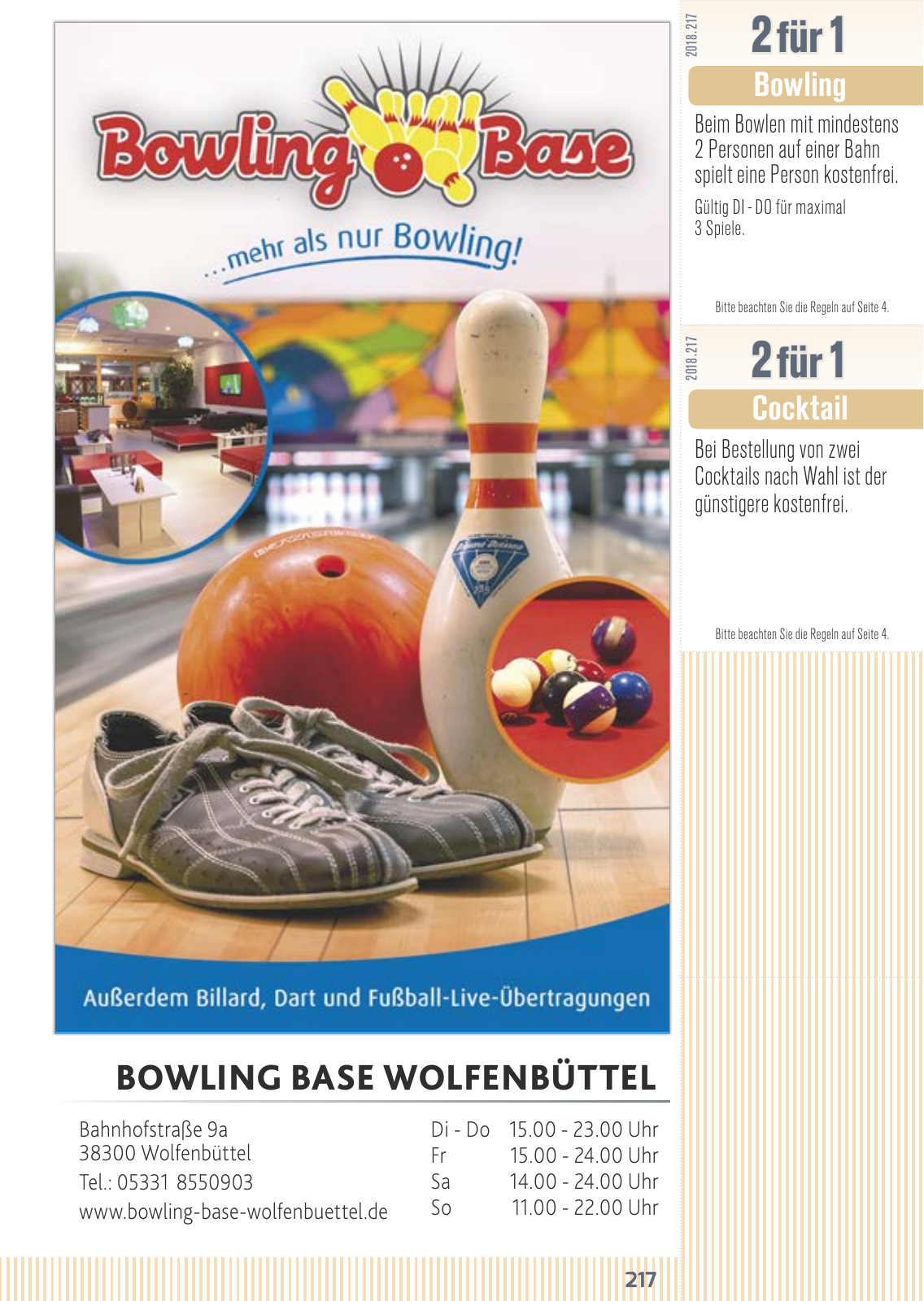 Vorschau FLIPS Gutscheinbuch 2018 Seite 217