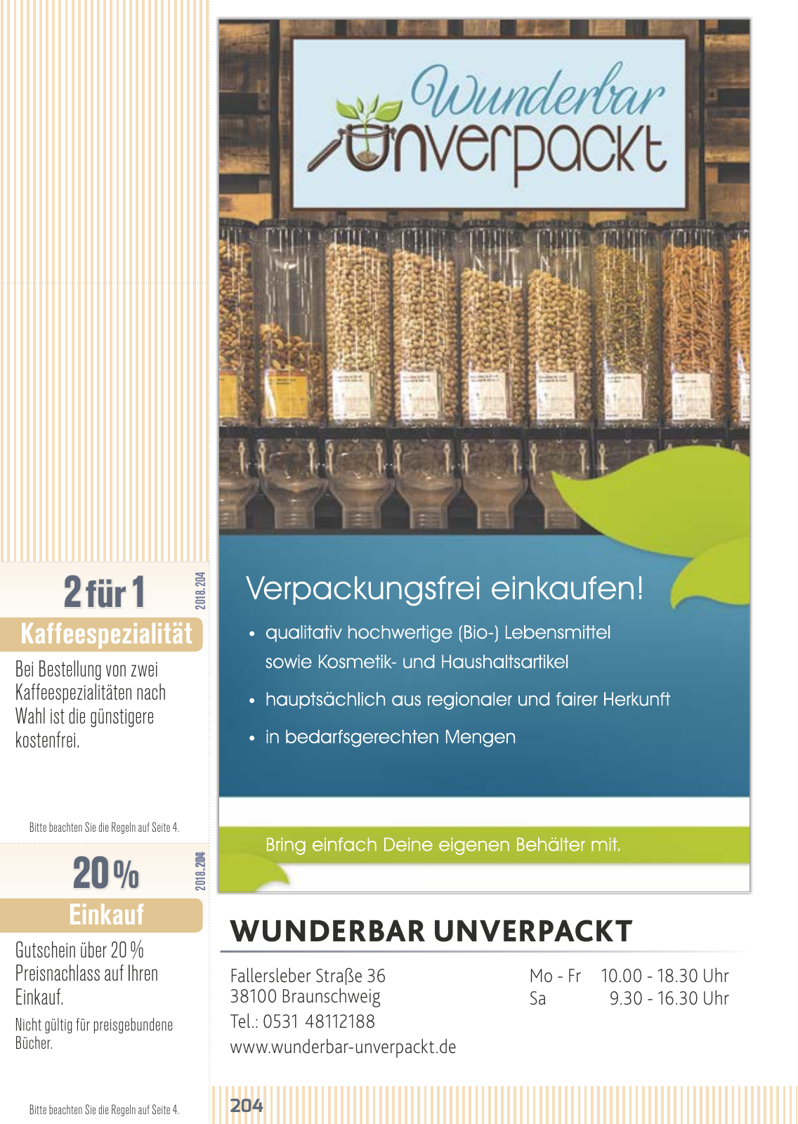 Vorschau FLIPS Gutscheinbuch 2018 Seite 204