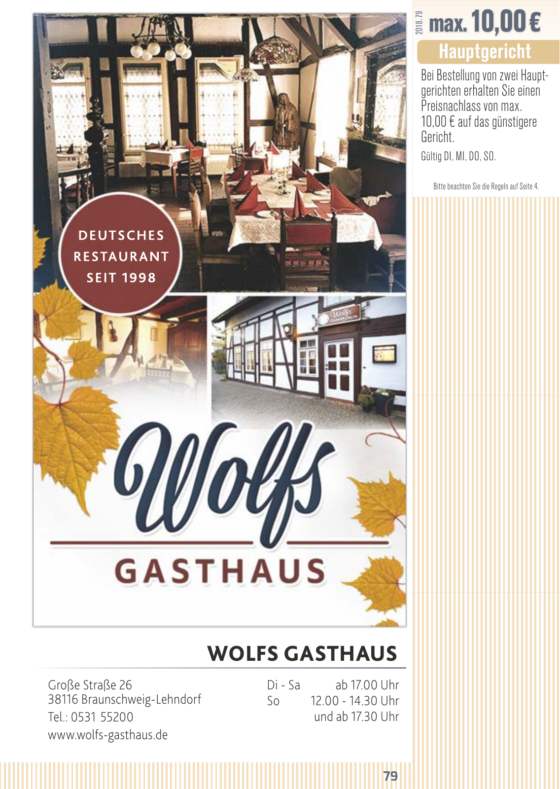 Vorschau FLIPS Gutscheinbuch 2018 Seite 79