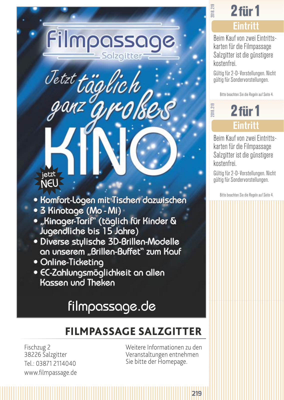 Vorschau FLIPS Gutscheinbuch 2018 Seite 219