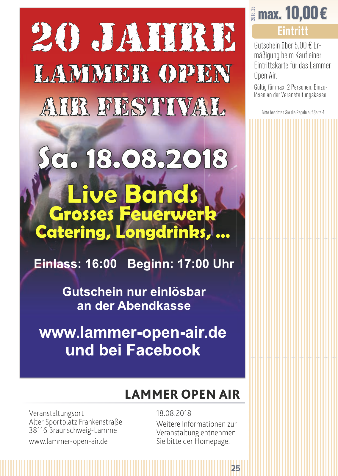 Vorschau FLIPS Gutscheinbuch 2018 Seite 25