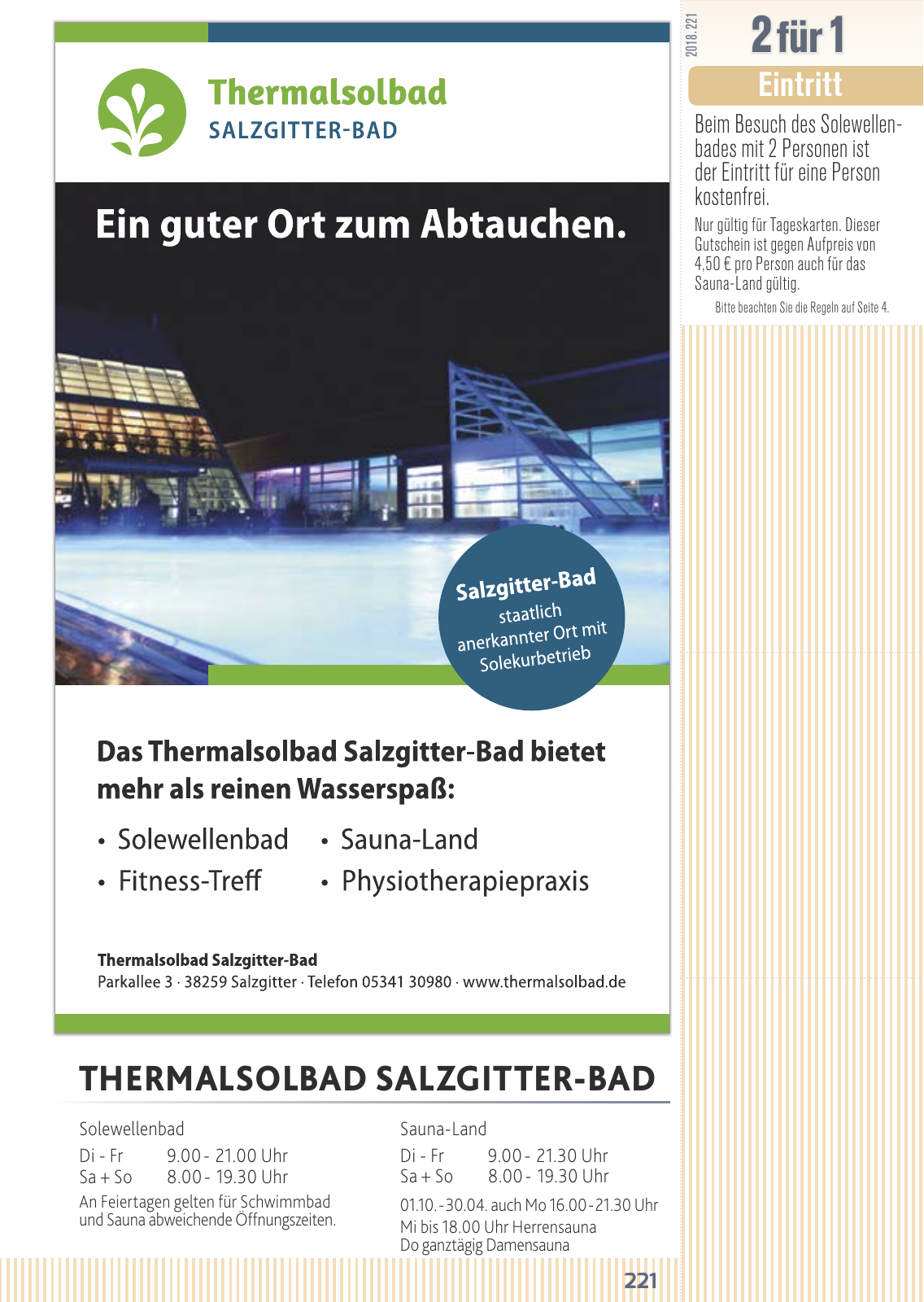 Vorschau FLIPS Gutscheinbuch 2018 Seite 221