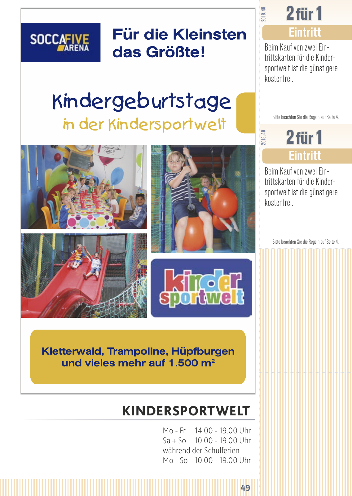 Vorschau FLIPS Gutscheinbuch 2018 Seite 49