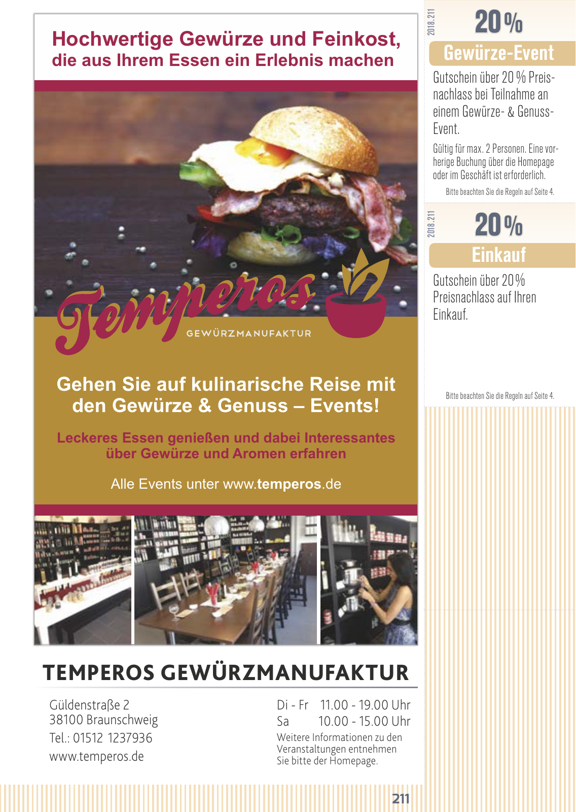 Vorschau FLIPS Gutscheinbuch 2018 Seite 211