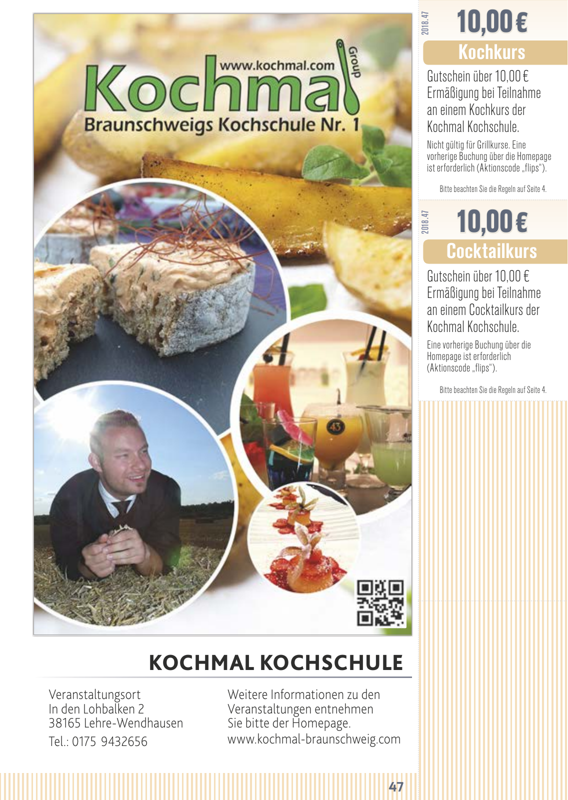 Vorschau FLIPS Gutscheinbuch 2018 Seite 47